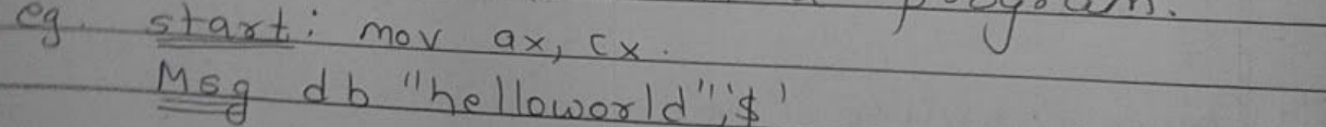 Original identifier examples