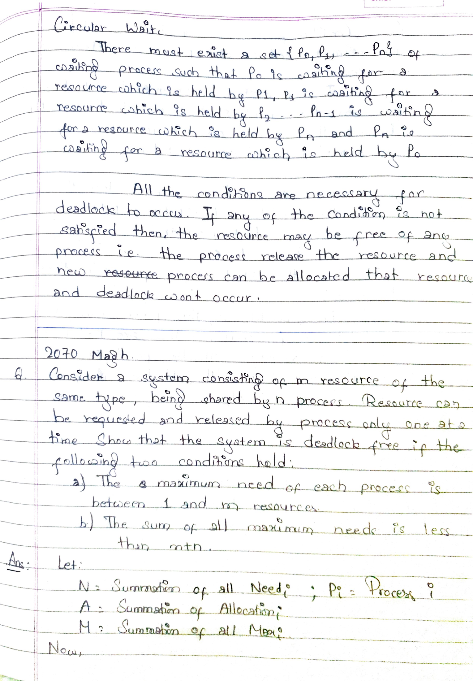 Conditions continued and resource-bound proof